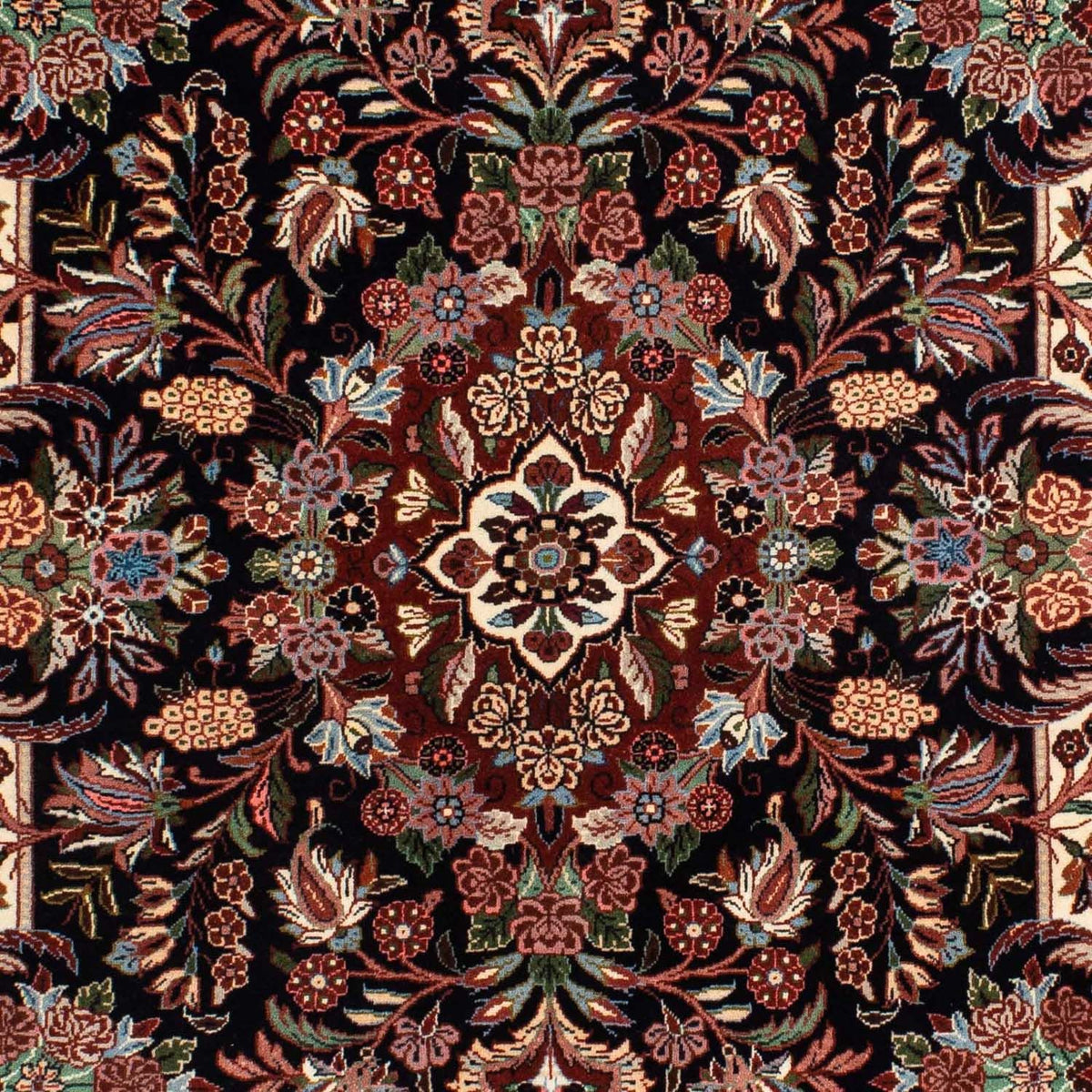 Perserteppich - Bidjar 210 x 133 cm - dunkelblau