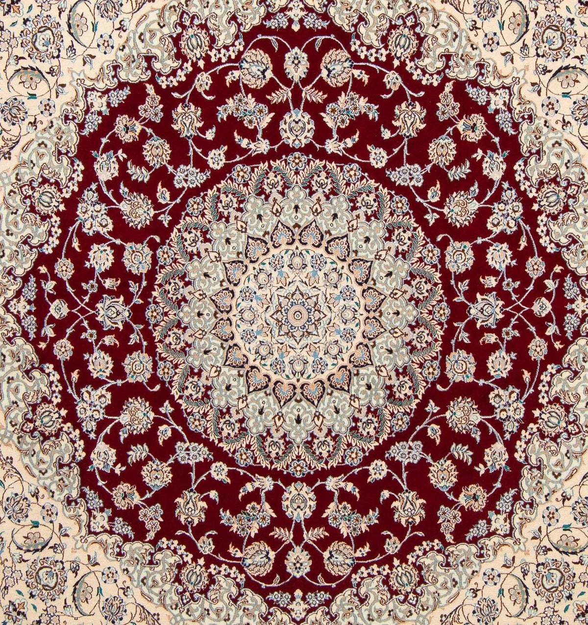 Perserteppich - Nain - Premium 211 x 200 cm Teppich Quadratisch