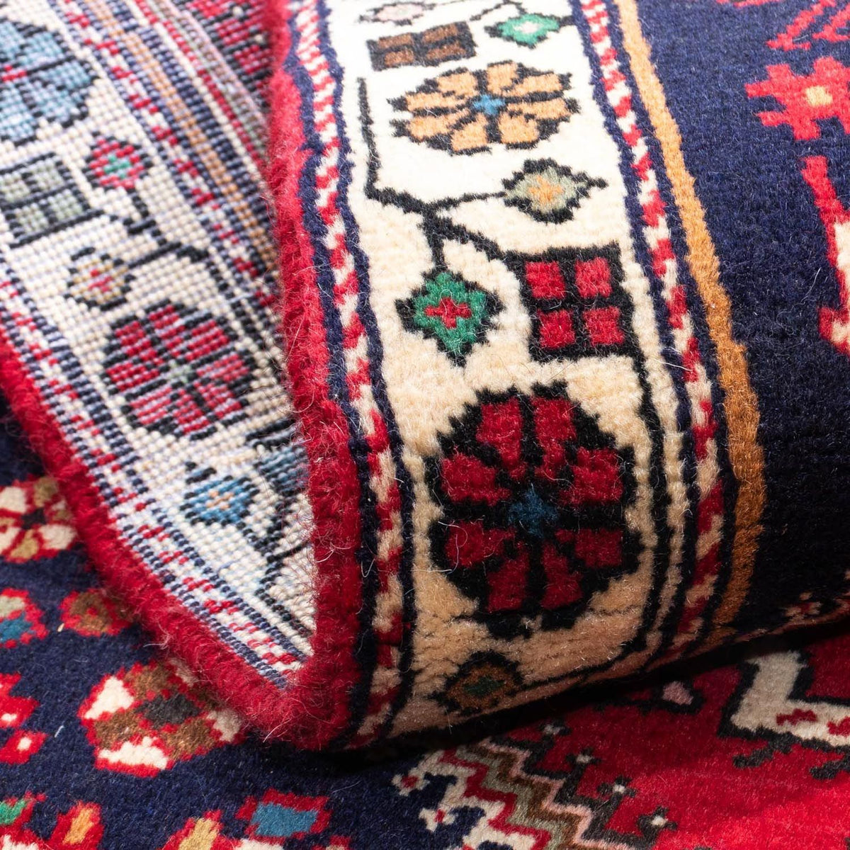 Perserteppich - Nomadic 148 x 102 cm - dunkelrot