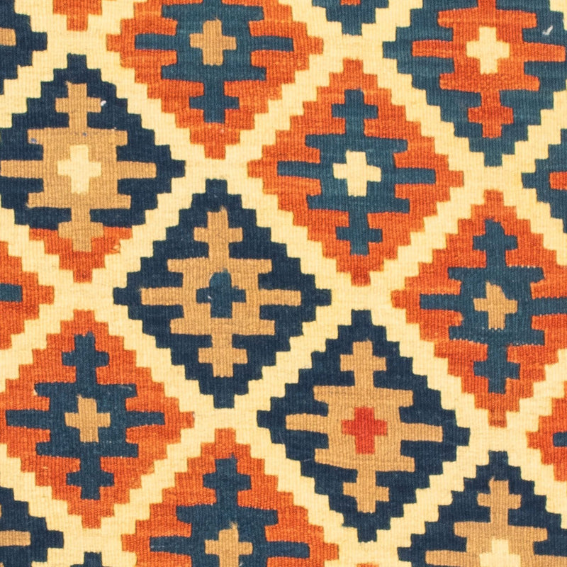 Kelim Teppich - Oriental 100 x 100 cm - beige