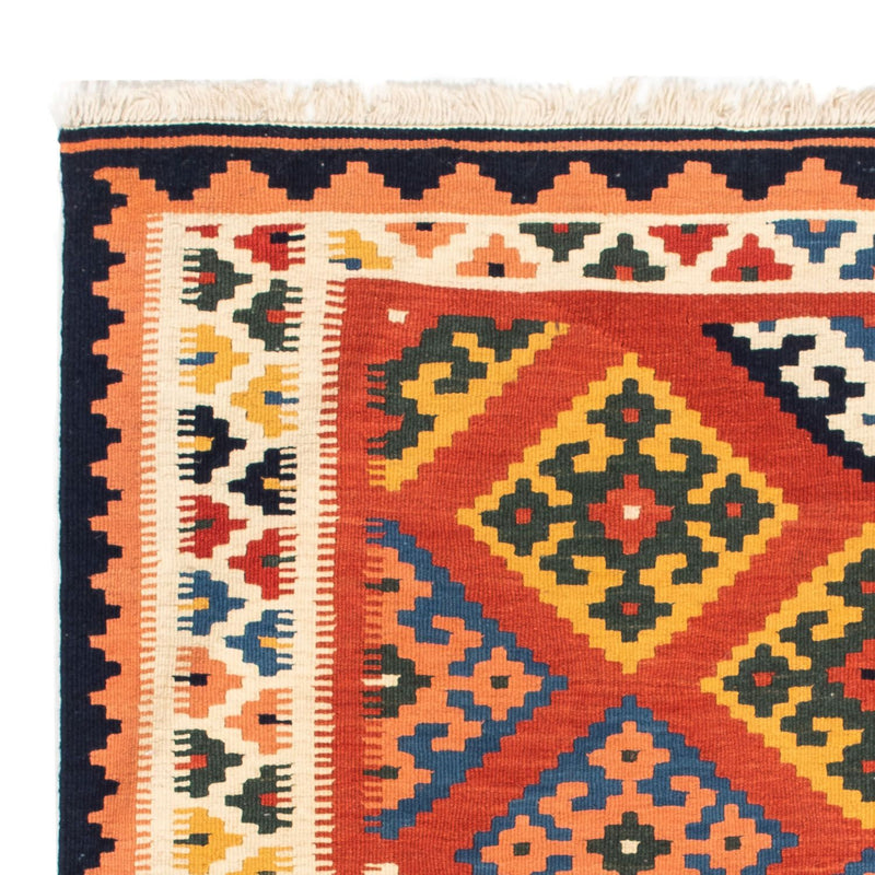 Kelim Teppich - Oriental 106 x 104 cm - rot