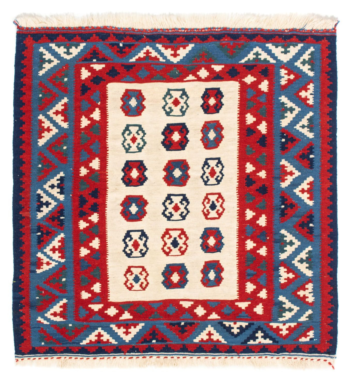 Kelim Teppich - Oriental 100 x 100 cm