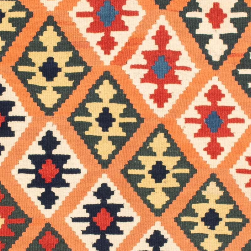 Kelim Teppich - Oriental 103 x 100 cm - hellbraun