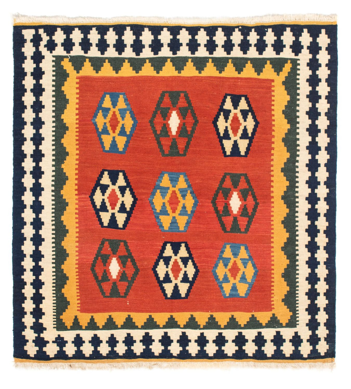 Kelim Teppich - Oriental 105 x 100 cm