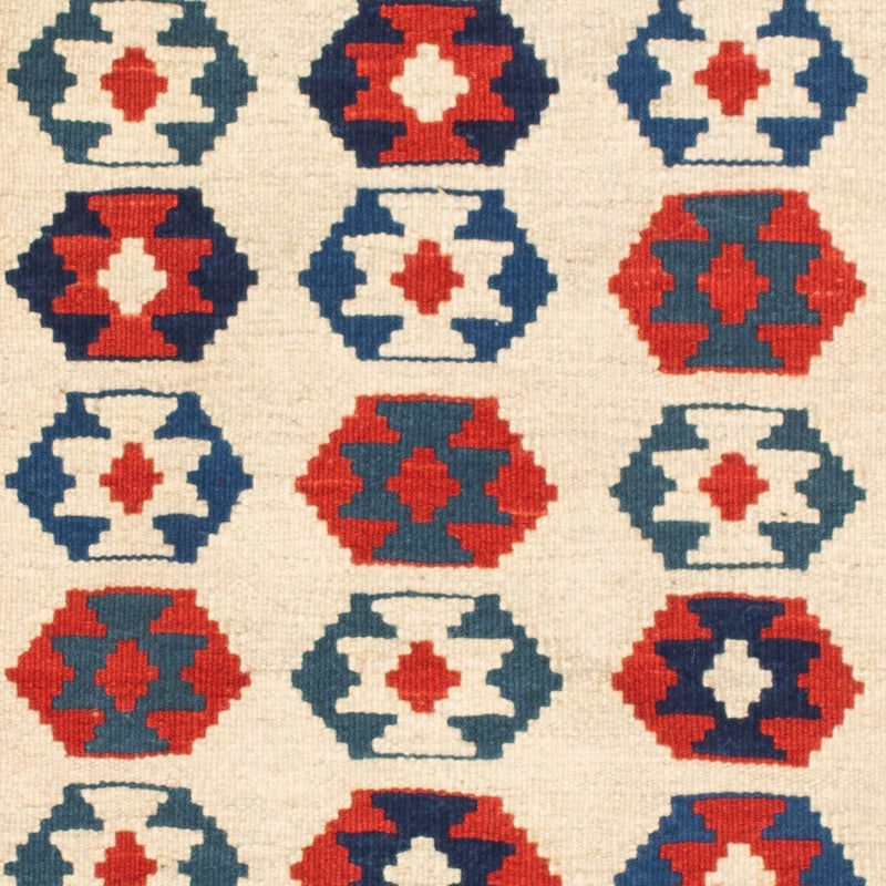 Kelim Teppich - Oriental 103 x 103 cm - beige