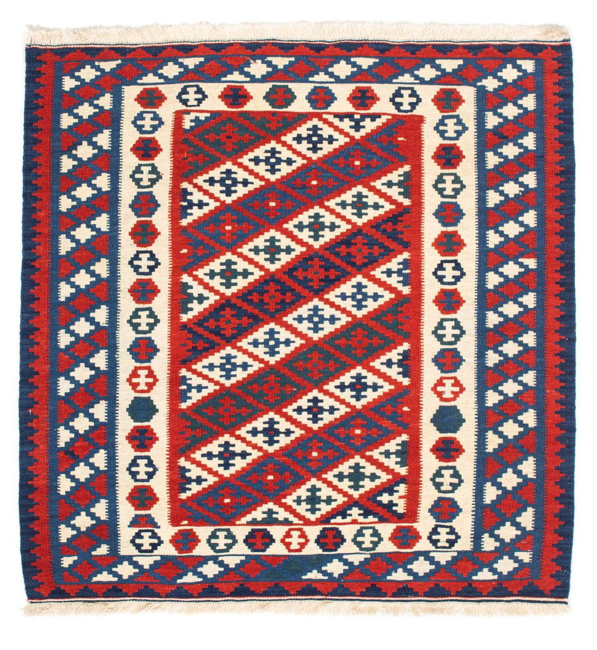 Kelim Teppich - Oriental 102 x 102 cm