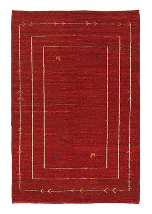 Gabbeh Teppich - Perser 173 x 114 cm - rot