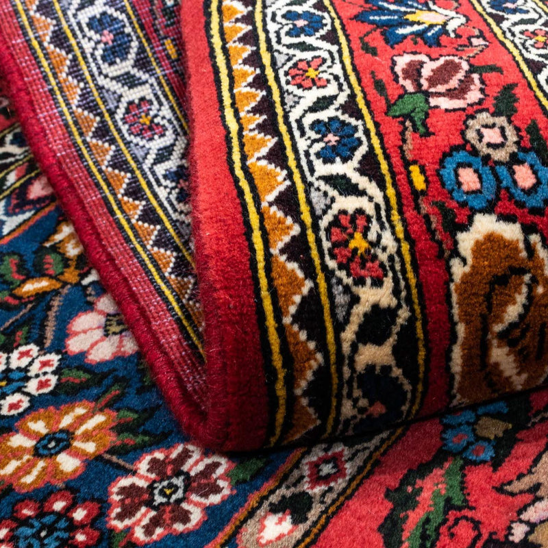 Perserteppich - Nomadic 158 x 112 cm - dunkelrot