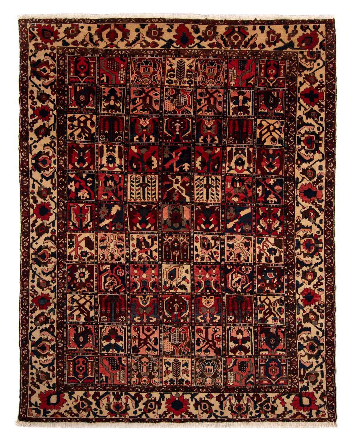 Perserteppich - Nomadic 337 x 258 cm - dunkelrot