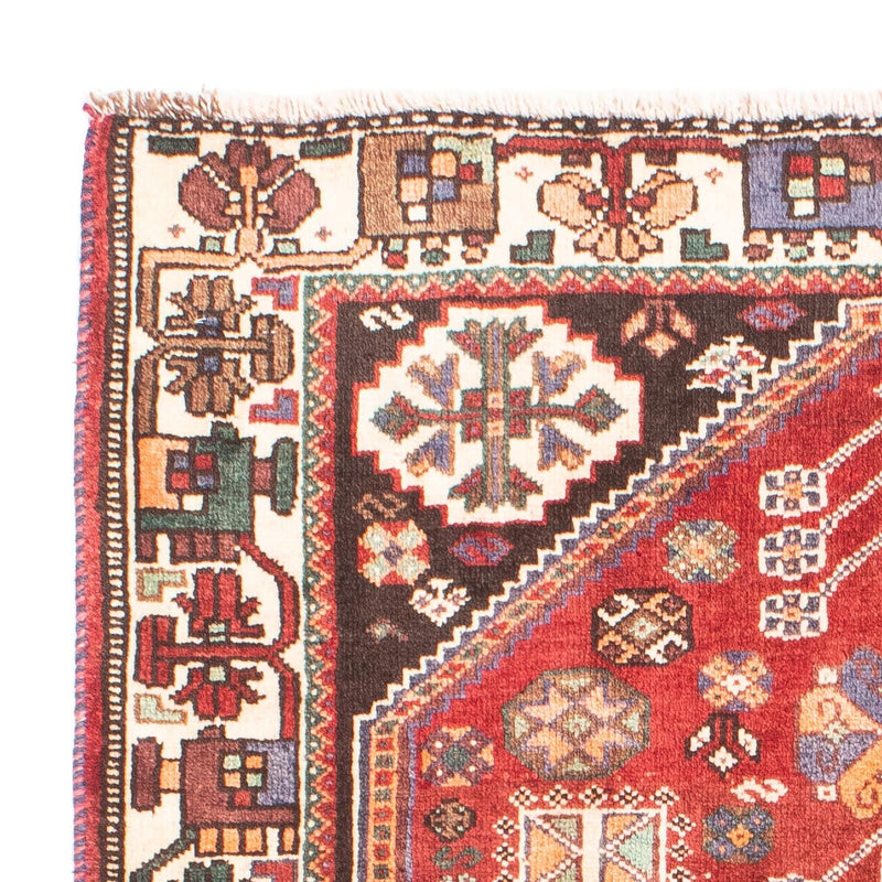 Perserteppich - Nomadic 152 x 103 cm - dunkelrot