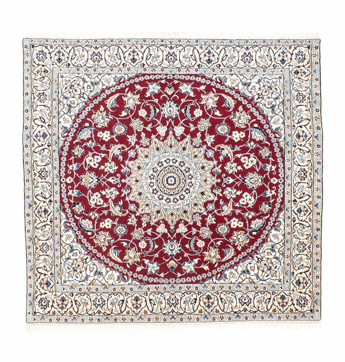 Perserteppich - Nain - Royal 160 x 155 cm Teppich Quadratisch