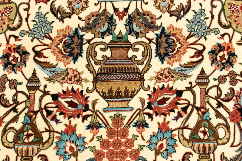 Perserteppich - Ghom 160 x 102 cm - beige