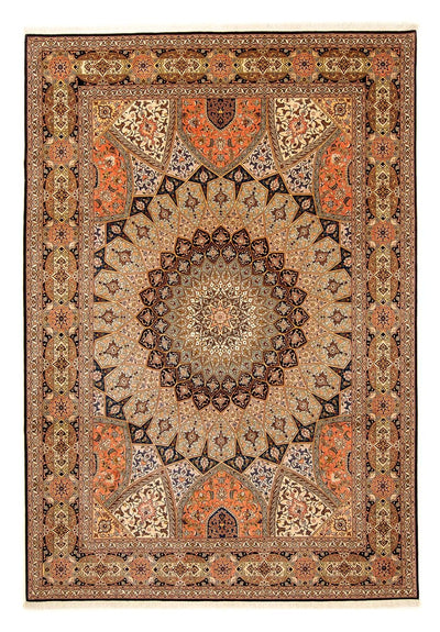Täbriz - 50 Raj Teppich 254x363cm - Perserteppich