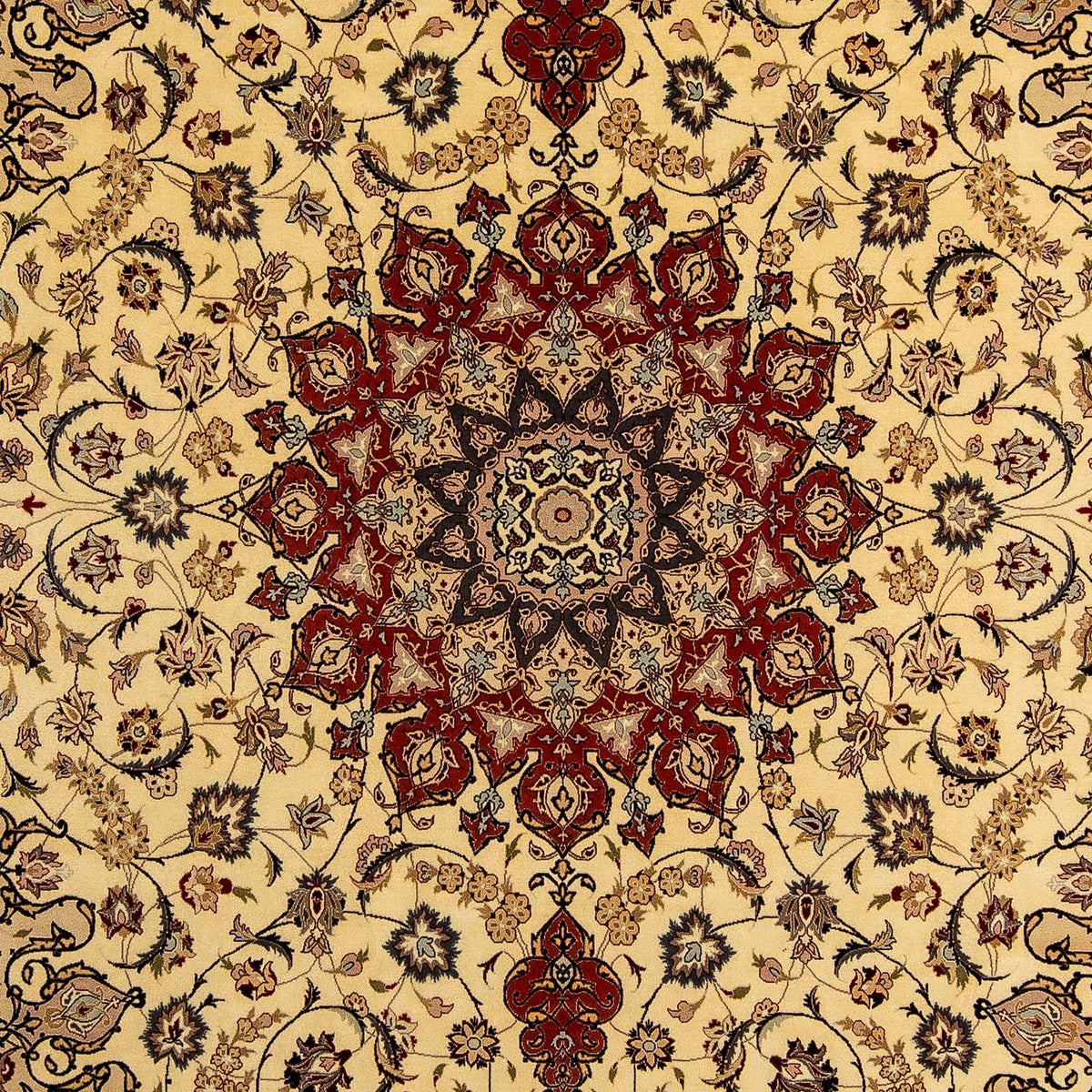 Perserteppich - Täbriz - Royal 355 x 253 cm Wohnzimmer Teppich