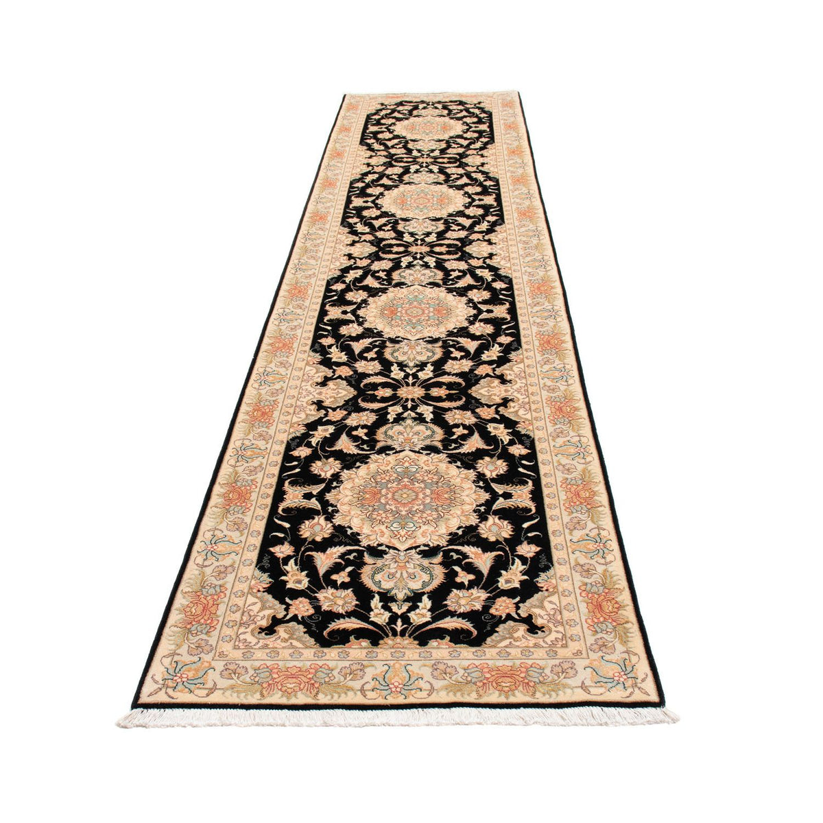 Perserteppich - Täbriz - Royal 417 x 87 cm Teppichläufer