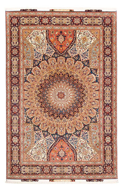 Täbriz - 50 Raj Teppich 200x301cm - Perserteppich