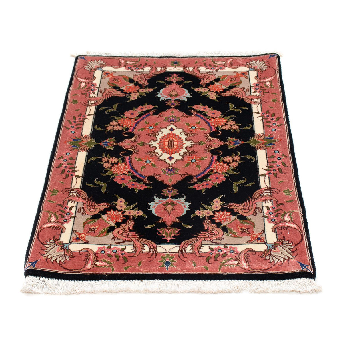 Perserteppich - Täbriz - Royal 90 x 60 cm - dunkelblau