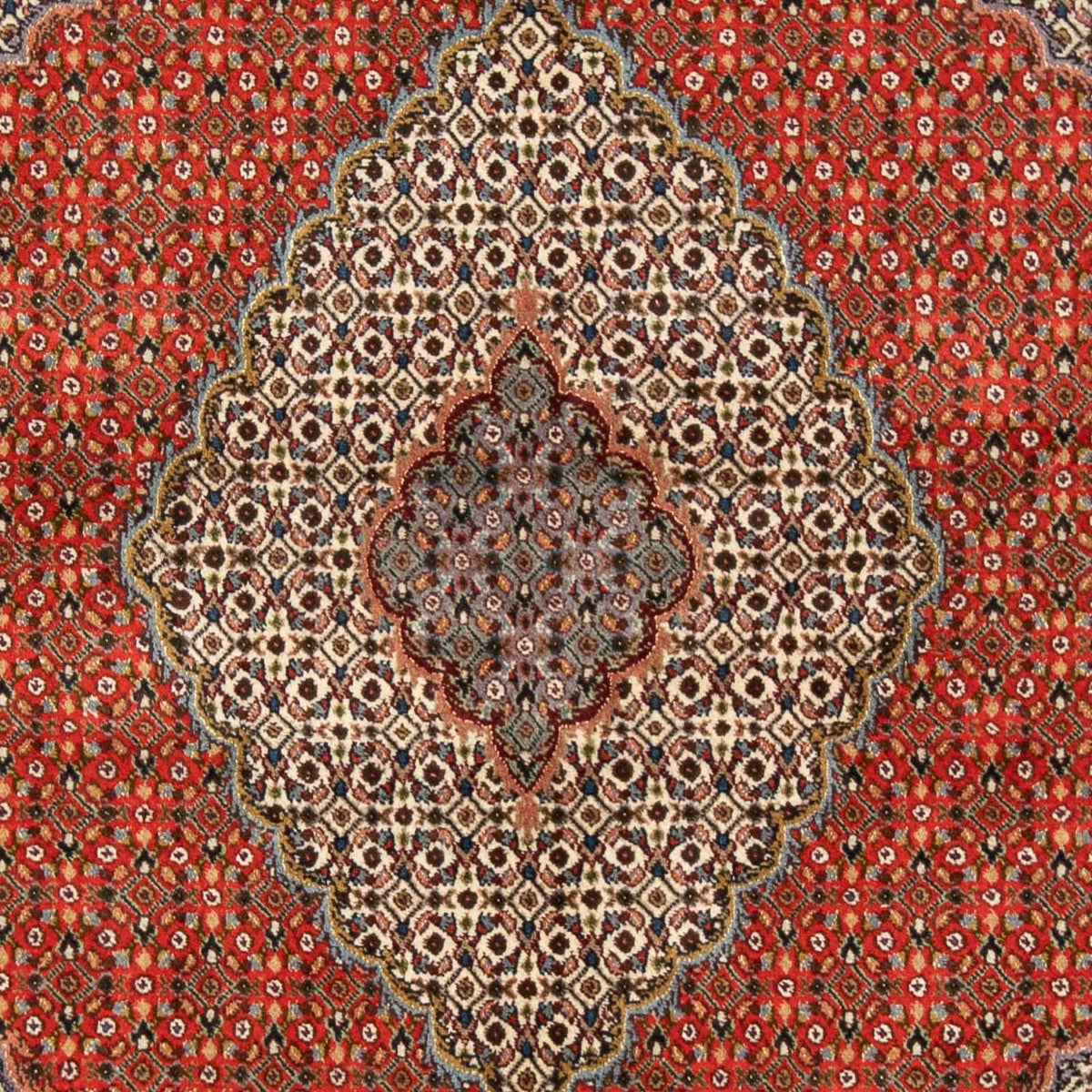 Perserteppich - Täbriz 200 x 150 cm - dunkelrot
