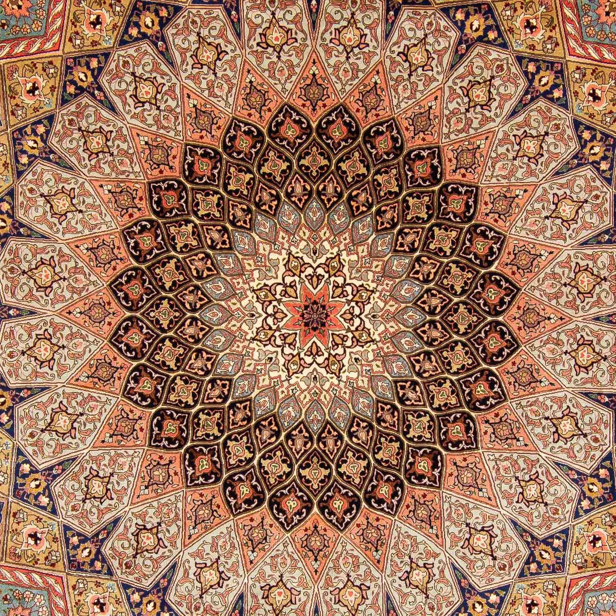 Perserteppich - Täbriz - Royal 410 x 304 cm Teppich Wohnzimmer