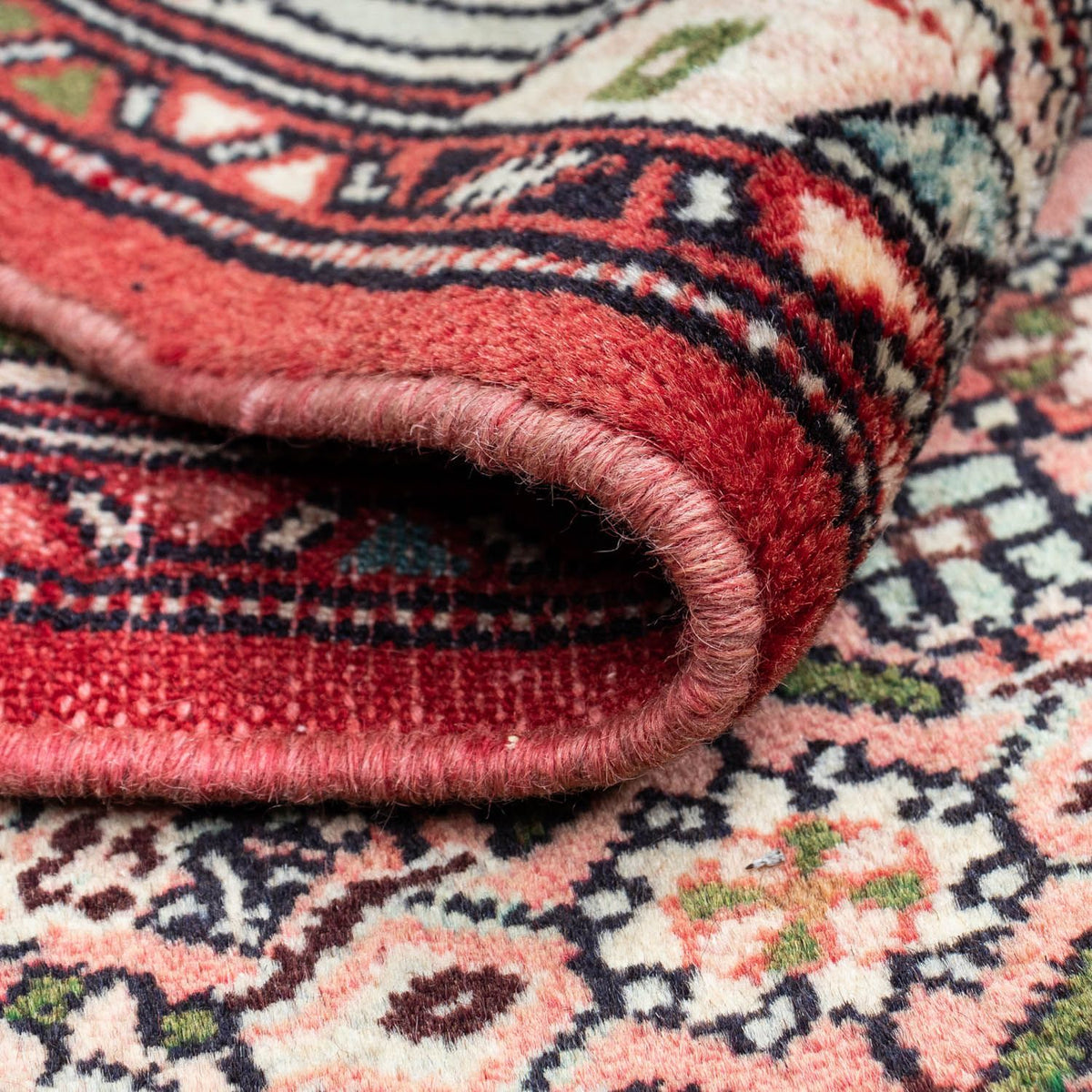 Perserteppich - Nomadic 125 x 80 cm - hellrot