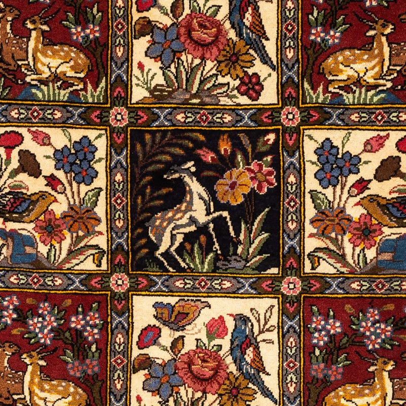 Perserteppich - Nomadic 162 x 107 cm - dunkelrot