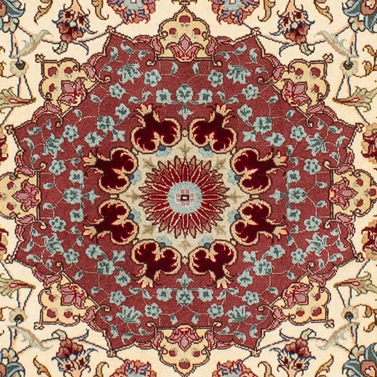 Perserteppich - Täbriz - Royal 145 x 145 cm
