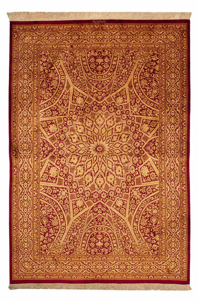 Ghom - Seide Teppich 132x216cm - Perserteppich
