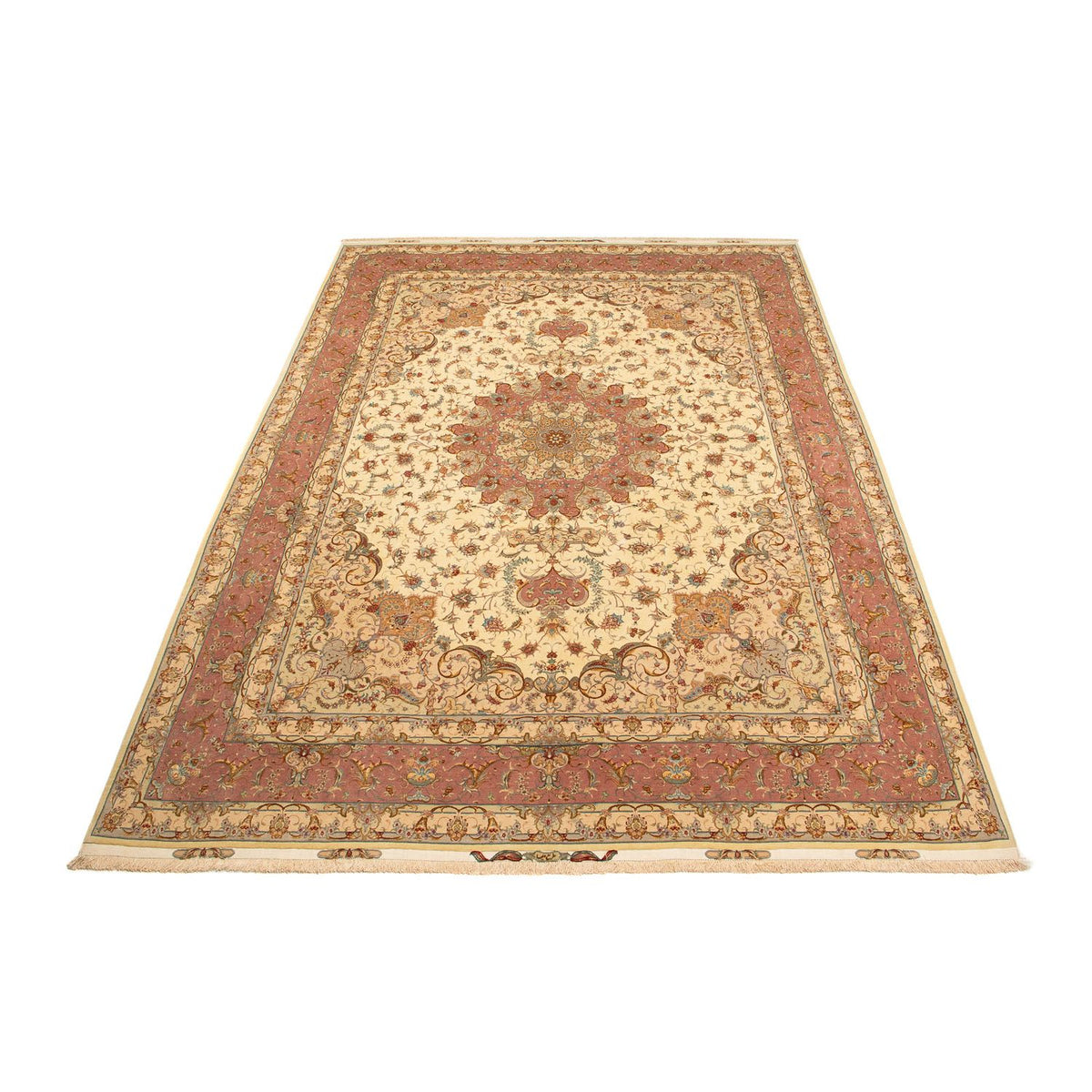 Perserteppich - Täbriz - Royal 404 x 300 cm Wohnzimmer Teppich