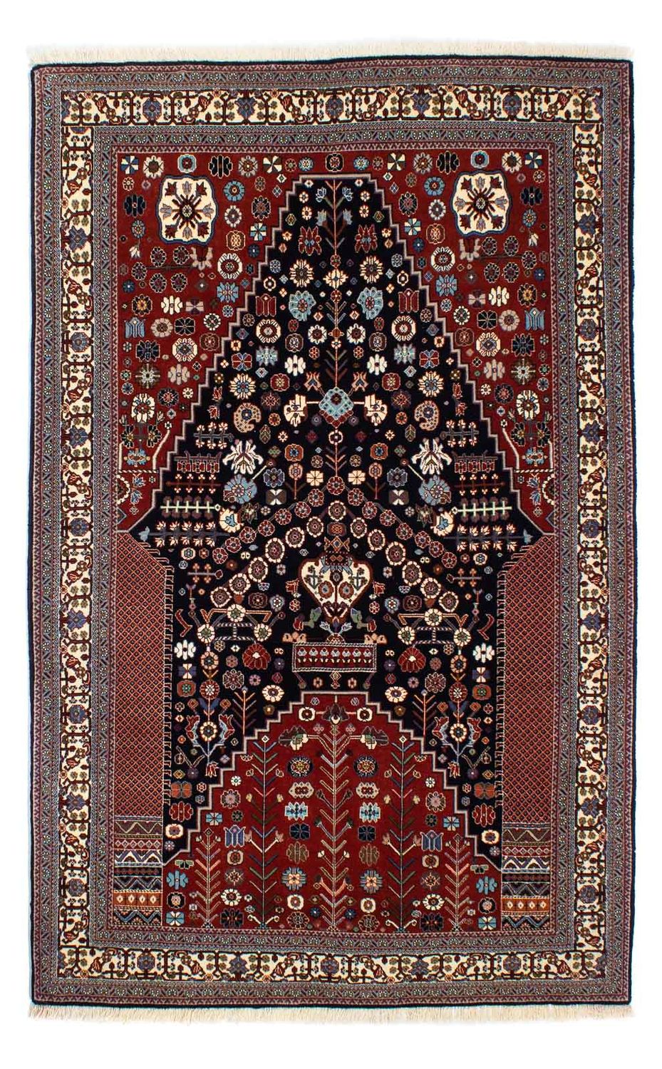 Gabbeh Teppich - Kaschkuli Persern 224 x 138 cm