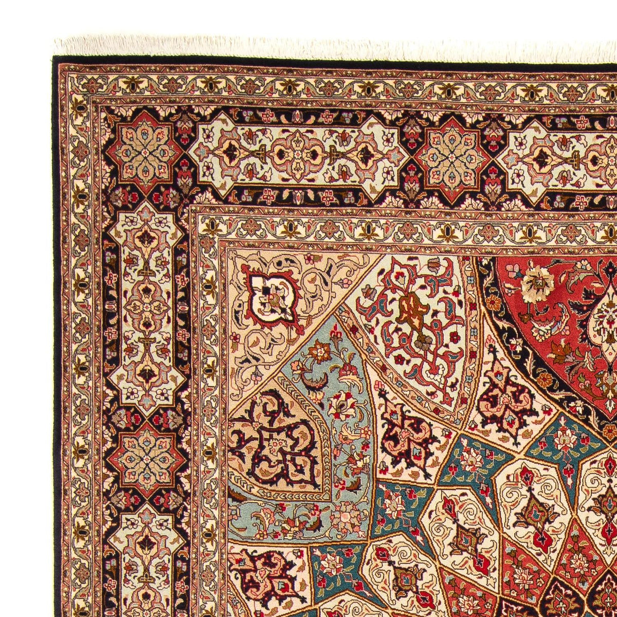 Perserteppich - Täbriz - Royal 254 x 204 cm Wohnzimmer Teppich