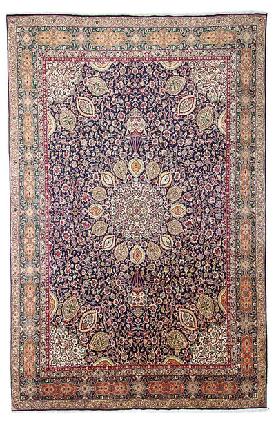 Täbriz - 40 Raj Teppich 292x436cm - Perserteppich
