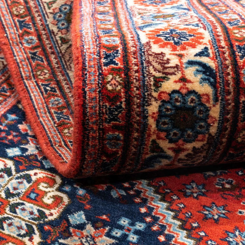 Perserteppich - Nomadic 147 x 100 cm - dunkelrot