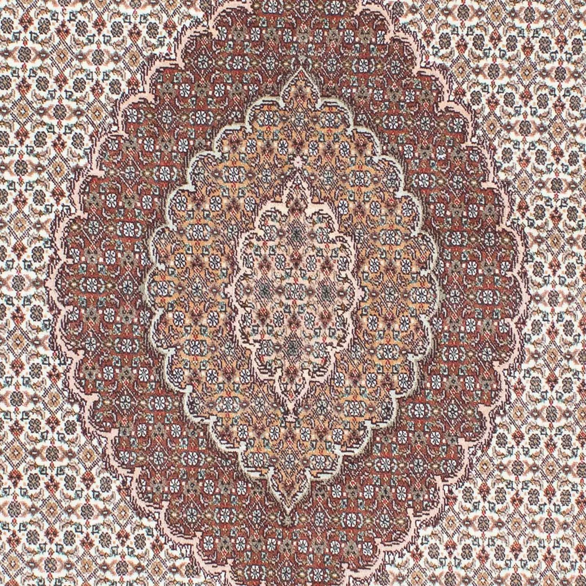 Perserteppich - Täbriz 210 x 152 cm - beige