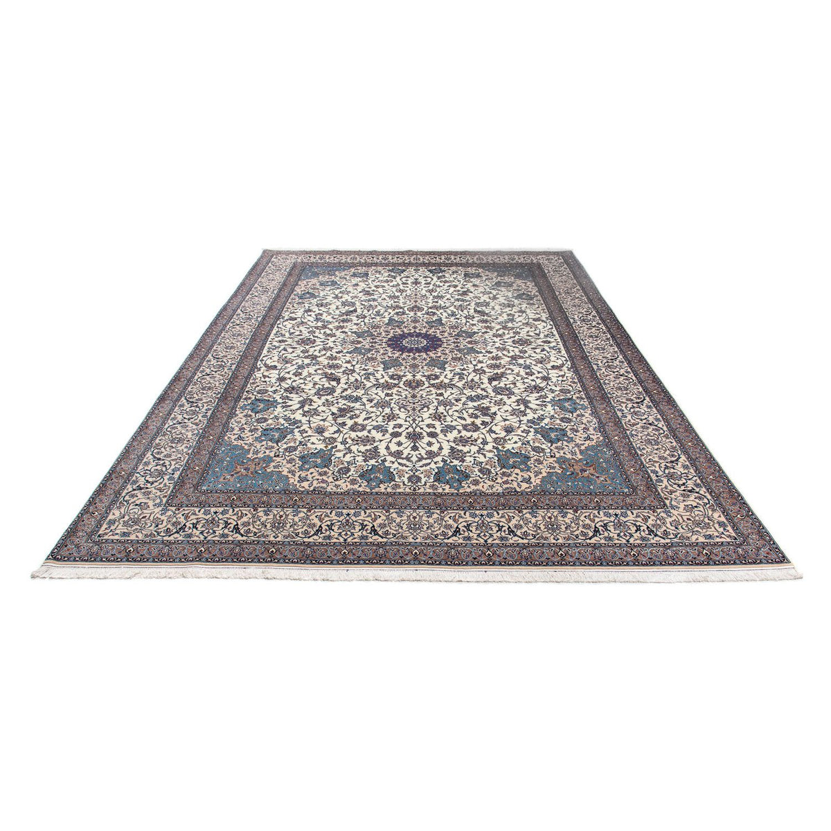 Perserteppich - Nain - Premium 368 x 254 cm Teppich Wohnzimmer