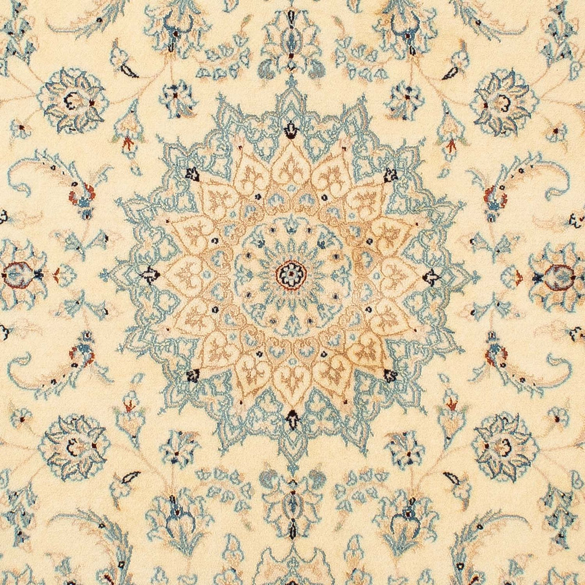 Perserteppich - Nain - Royal 198 x 137 cm Teppich Wohnzimmer