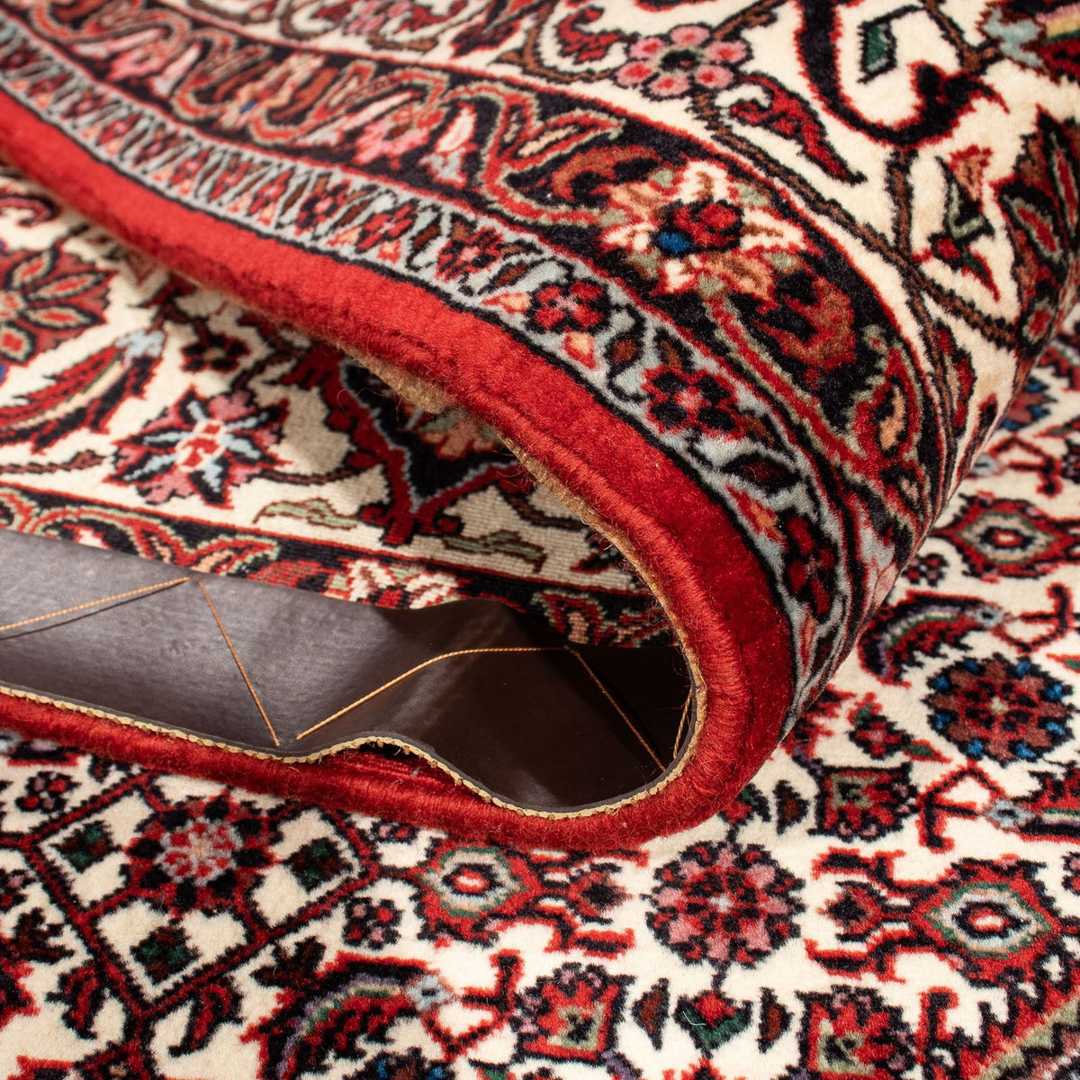 Perserteppich - Bidjar 302 x 203 cm - dunkelrot