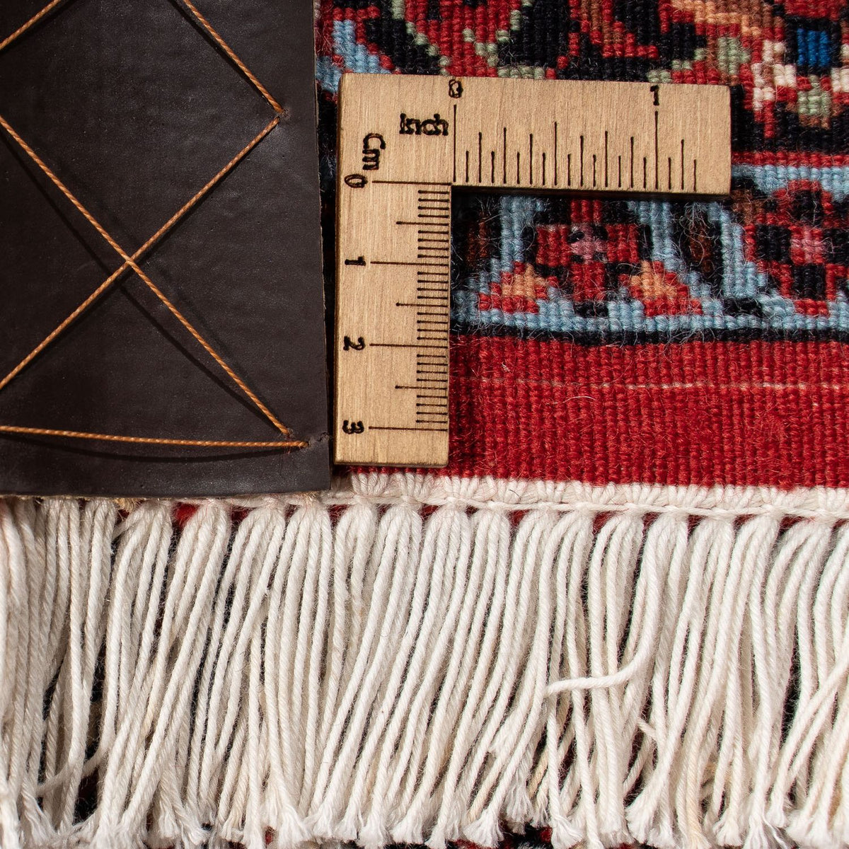 Perserteppich - Bidjar 302 x 203 cm - dunkelrot