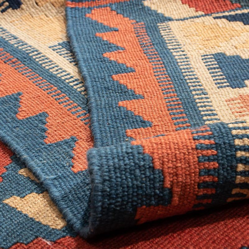 Kelim Teppich - Oriental 200 x 153 cm - rost