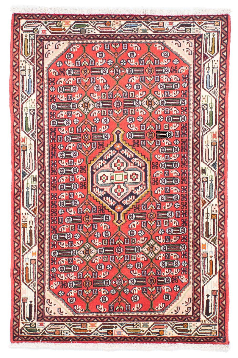 Perserteppich - Nomadic 148 x 102 cm - rot