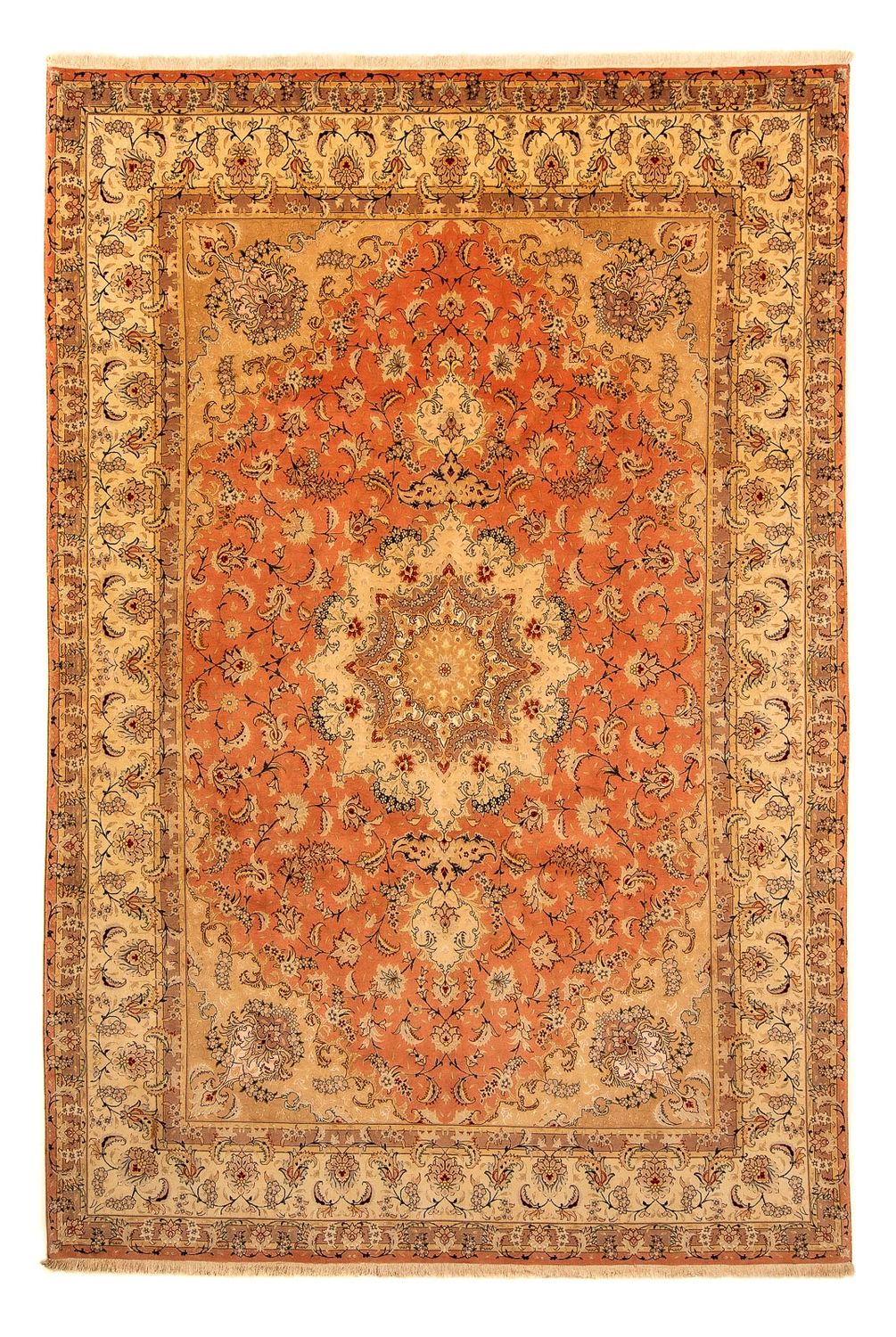Perserteppich - Täbriz - Royal 353 x 246 cm Wohnzimmer Teppich
