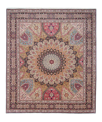Täbriz - 50 Raj Teppich 254x293cm - Perserteppich