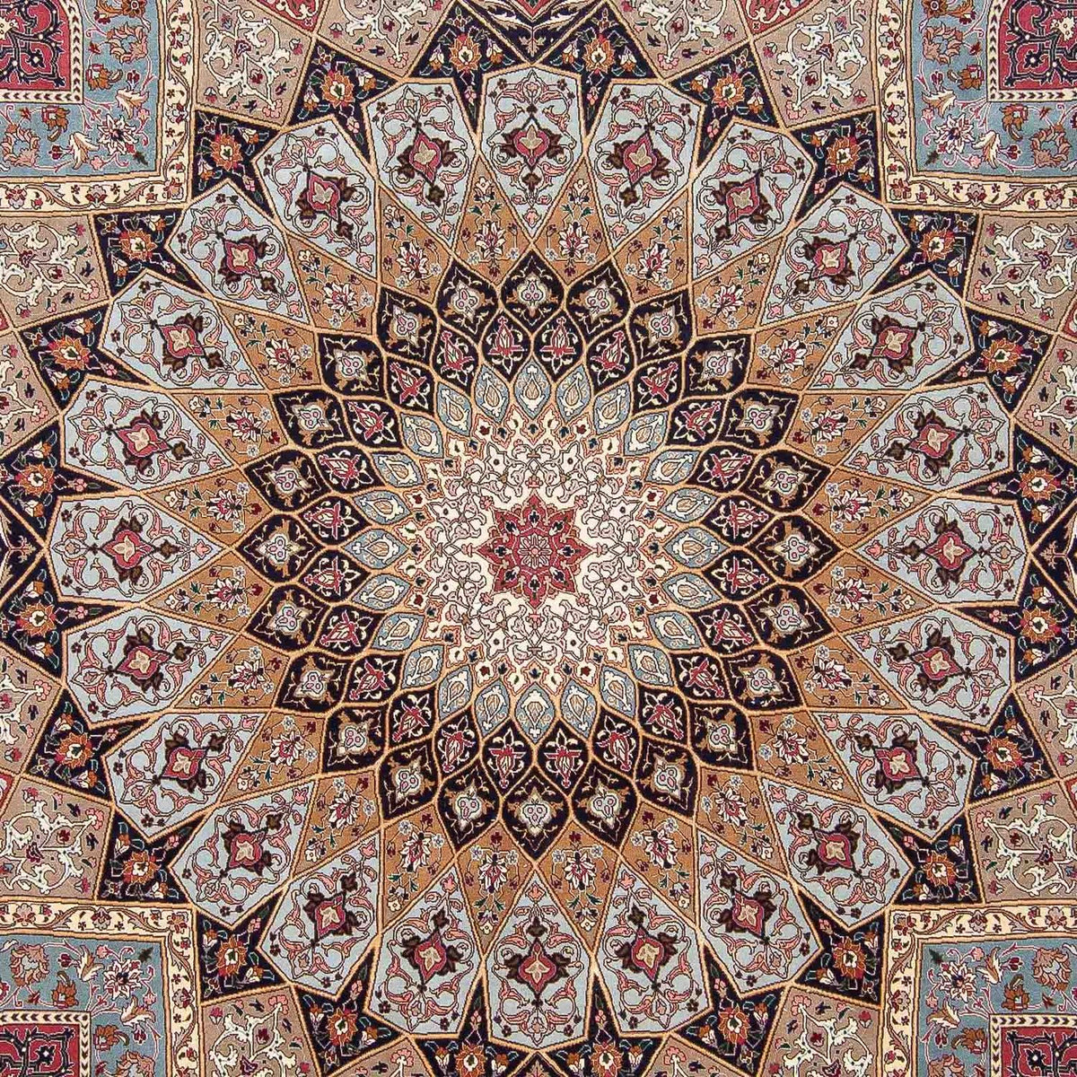 Perserteppich - Täbriz - Royal 303 x 254 cm Teppich Wohnzimmer
