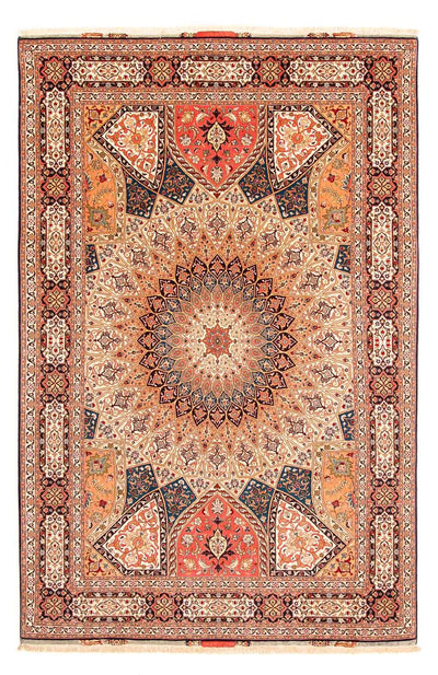 Täbriz - 50 Raj Teppich 202x302cm - Perserteppich