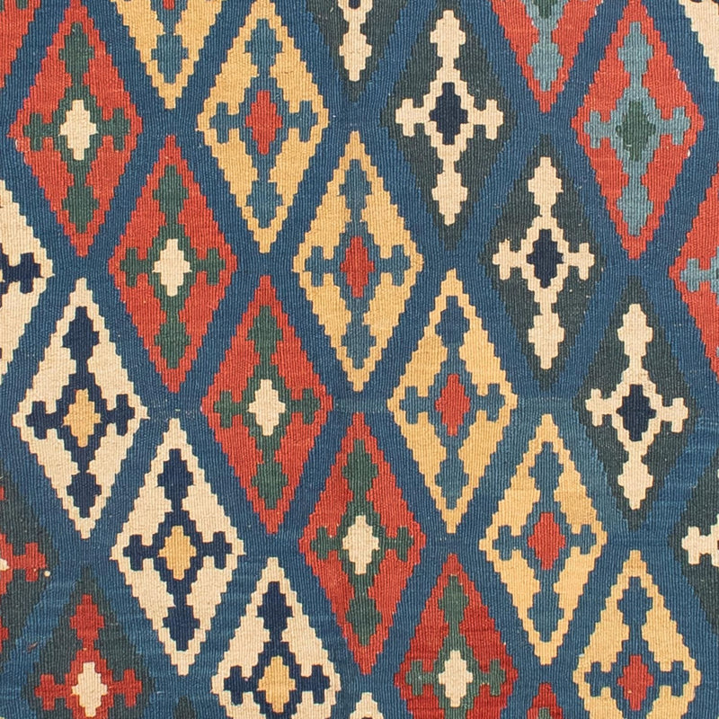 Kelim Teppich - Oriental 174 x 148 cm - blau