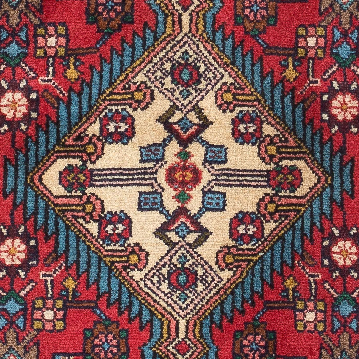 Perserteppich - Nomadic 126 x 87 cm - rot