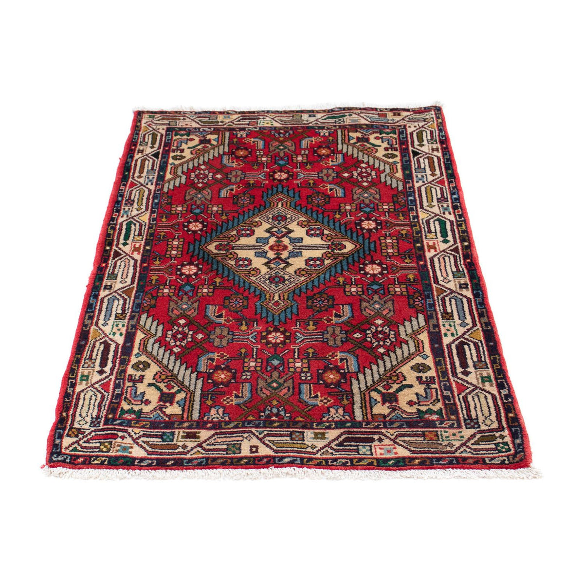 Perserteppich - Nomadic 126 x 87 cm - rot