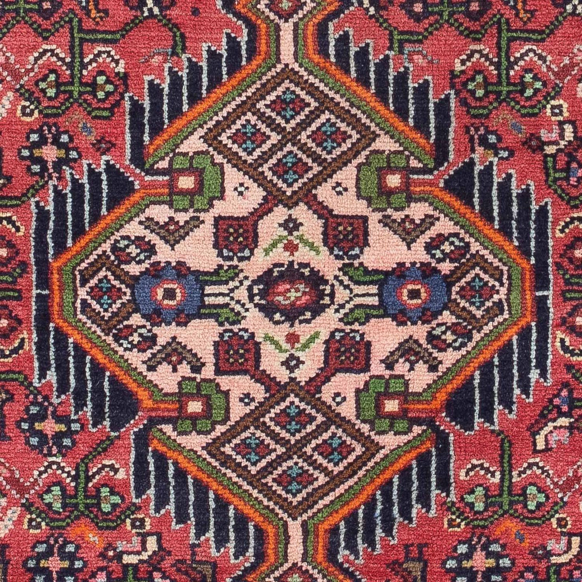 Perserteppich - Nomadic 129 x 76 cm - rot