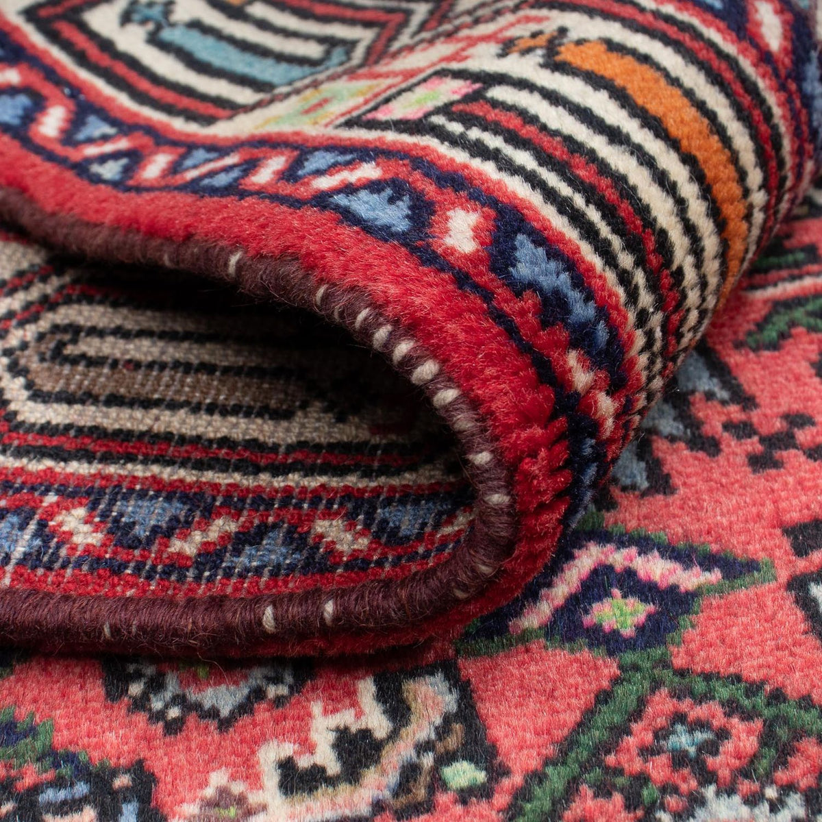 Perserteppich - Nomadic 125 x 81 cm - rot