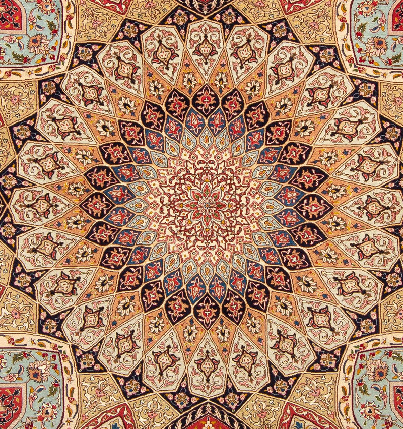 Perserteppich - Täbriz - Royal 246 x 205 cm Teppich Wohnzimmer