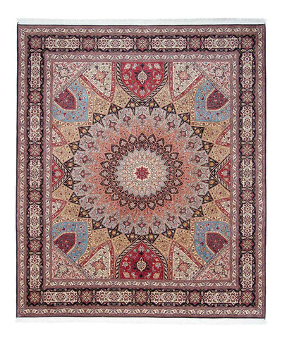 Täbriz - 50 Raj Teppich 253x298cm - Perserteppich